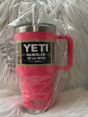 Yeti Rambler 35oz Mug - Tropical Pink